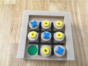 Tic Tac Toe Traveling Game