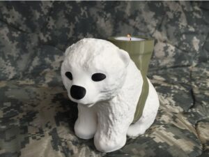 Ug the Illuminator - Bear Tea Light