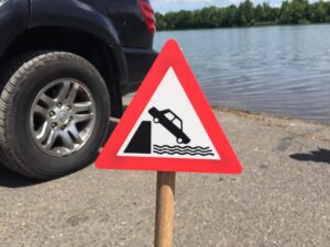 Quayside, River Bank Sign