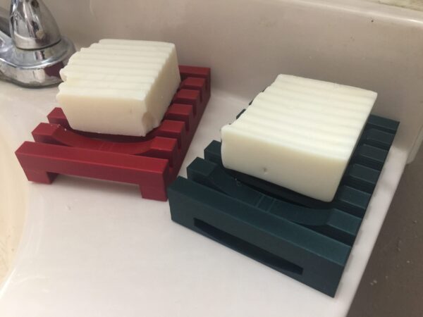 Self Draining Soap Dish