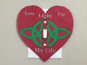 Love Knot Light Switch Cover