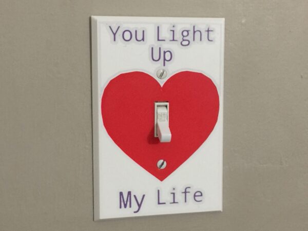 Valentine's Day Light Switch Cover