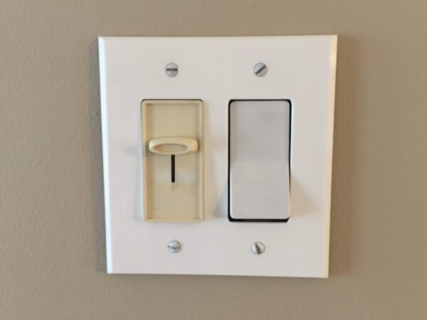 Double Rocker Light Switch