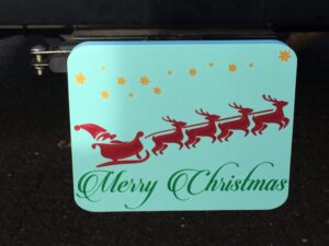 Christmas Trailer Hitch