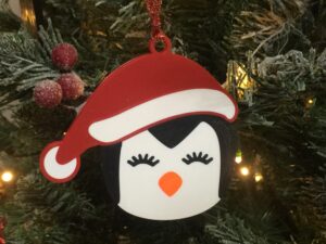 Christmas Penguin Ornament