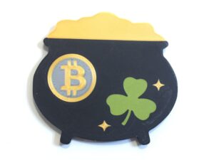 Pot of Bitcoin Magnet