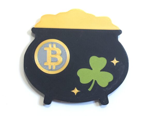 Pot of Bitcoin Magnet
