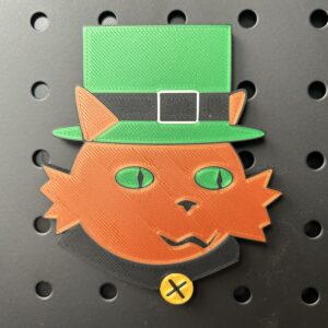 Leprechaun Cat Magnet