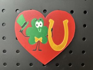 St Patrick's Love Magnet