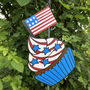 Fourth of July Cupcake Decoration