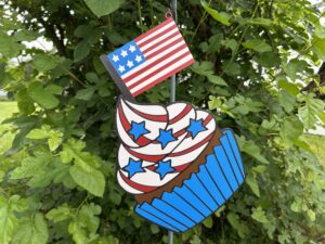 Fourth of July Cupcake Decoration