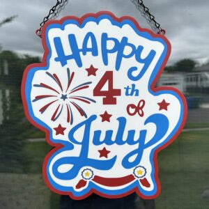 Happy Fourth of July Decoration